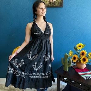 Black hindu dress size medium